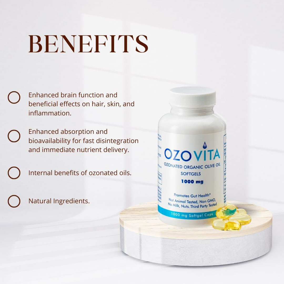 OZOVITA natural polyphenols illustration emphasizing antioxidant base