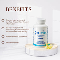 OZOVITA natural polyphenols illustration emphasizing antioxidant base