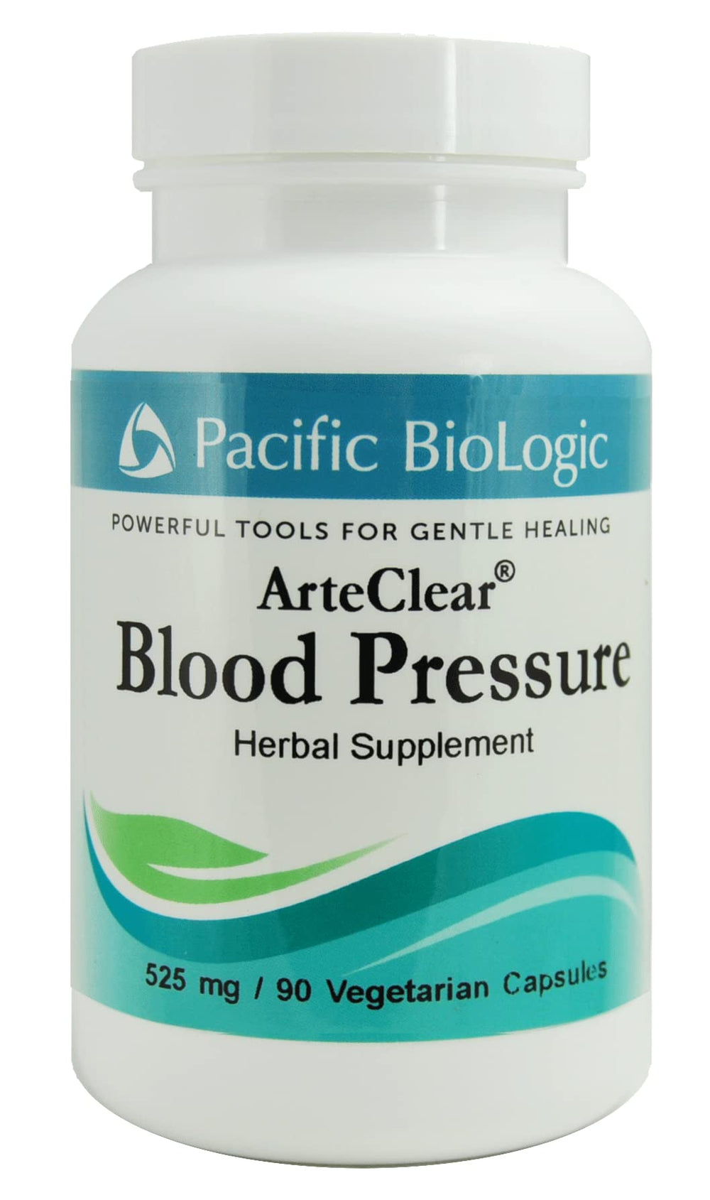 ArteClear bottle label by Pacific BioLogic, 90 vegcaps for daily wellness.