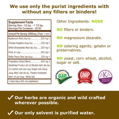 Close up of 10to1 ratio highlighting potent herbal concentration