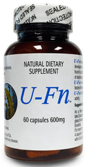 Pacific Standard U-Fn bottle front shows seaweed-derived fucoidan for daily wellness.