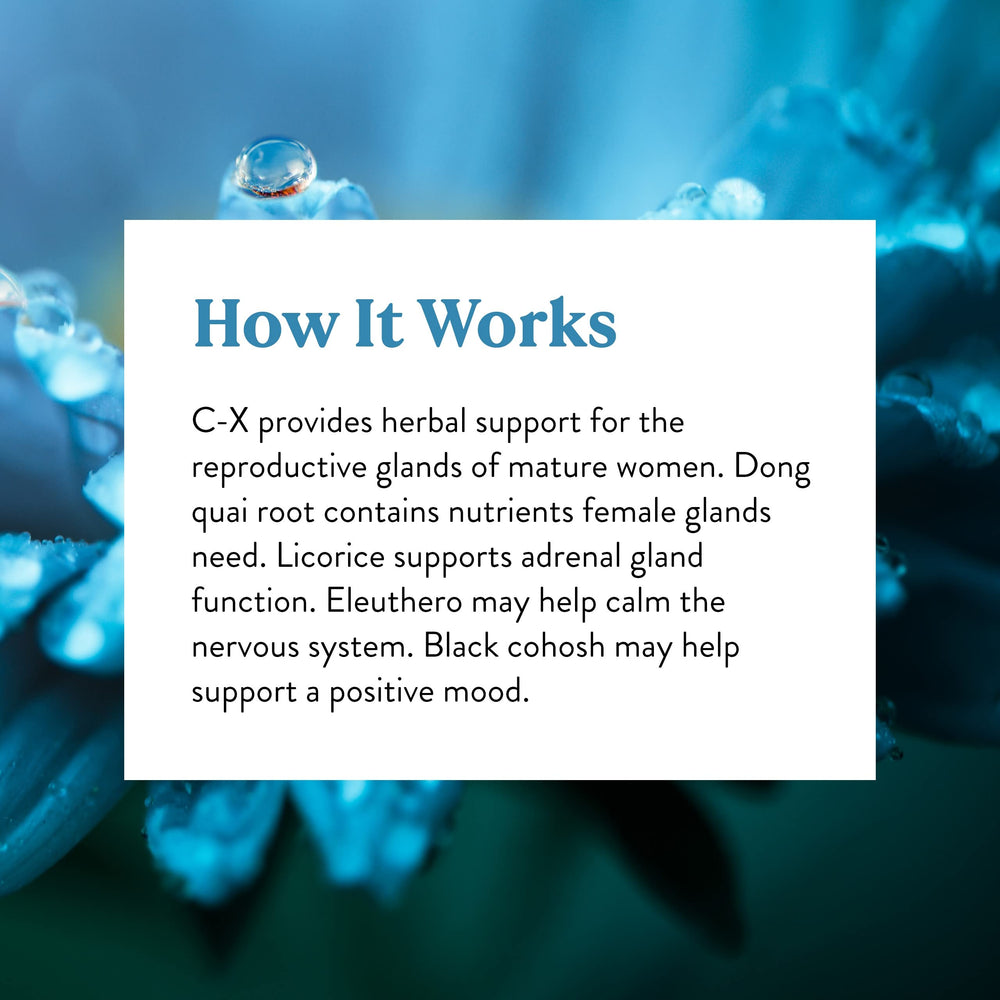 Open package reveals capsules ready for daily glandular support