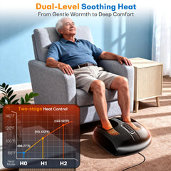 PACOVY 6D compression targets arches and heels for relief