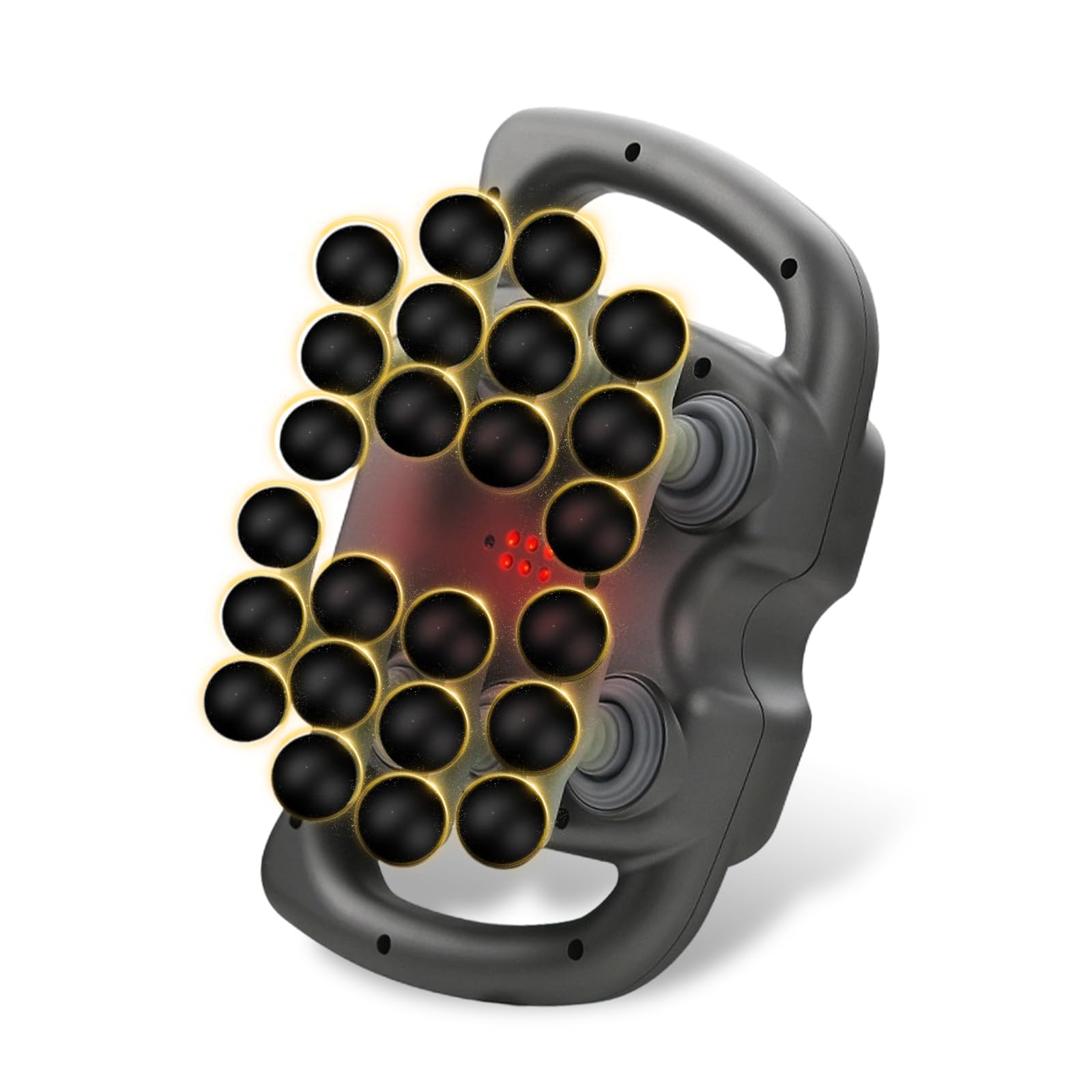 PakaLife 16-head massage gun with multiple heads for targeted deep tissue relief