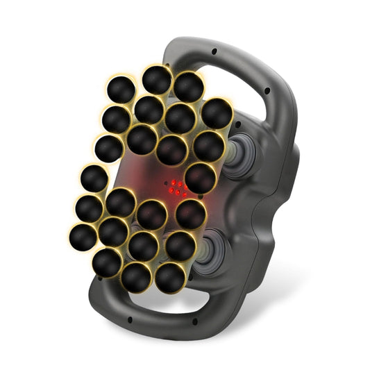 PakaLife 16-head massage gun with multiple heads for targeted deep tissue relief