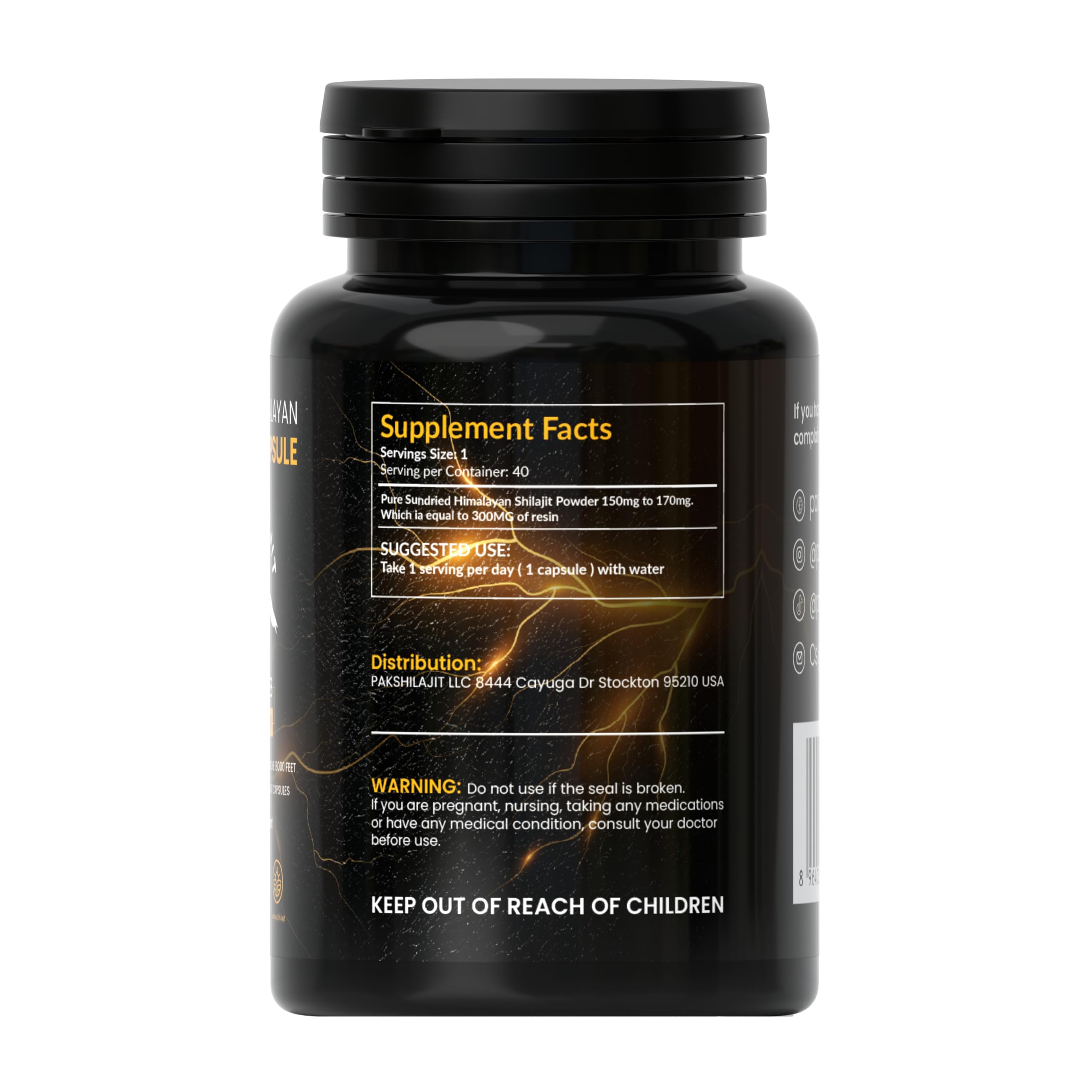 PakShilajit daily-use capsules suggest convenient wellness ritual