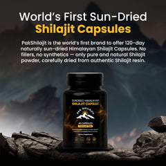 PakShilajit gold-grade Himalayan resin close-up shows rich mineral profile