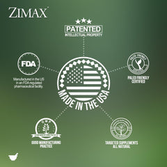 Paleolf ZIMAX drink mix being poured into a glass for consumption.