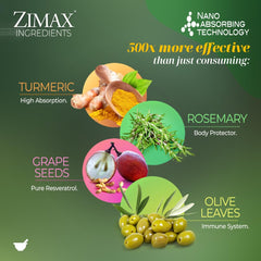 Paleolf ZIMAX grape seed extract close-up showcases natural plant compounds.