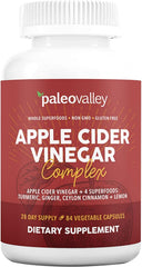 Paleovalley Apple Cider Vinegar Complex bottle—easy daily keto-friendly supplement