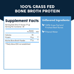 Paleovalley Bone Broth Powder closeup reveals fine powder with nutty aroma