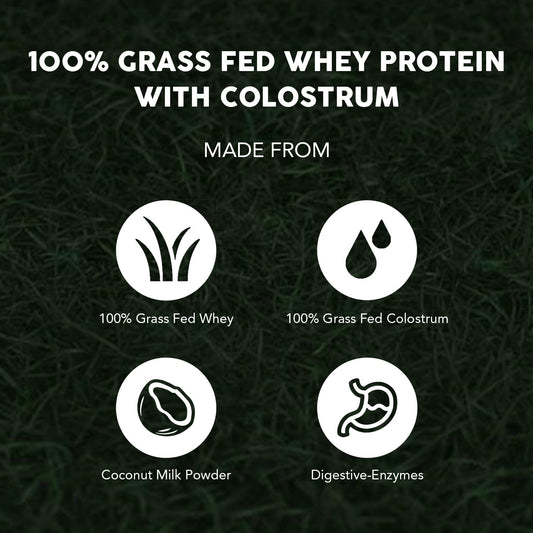 Paleovalley colostrum liquid gold bottle for immune and gut support.