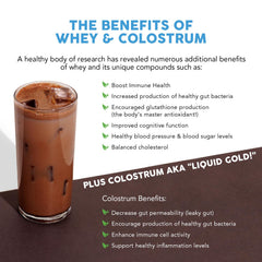 Paleovalley colostrum closeup highlighting immune support and gut health potential