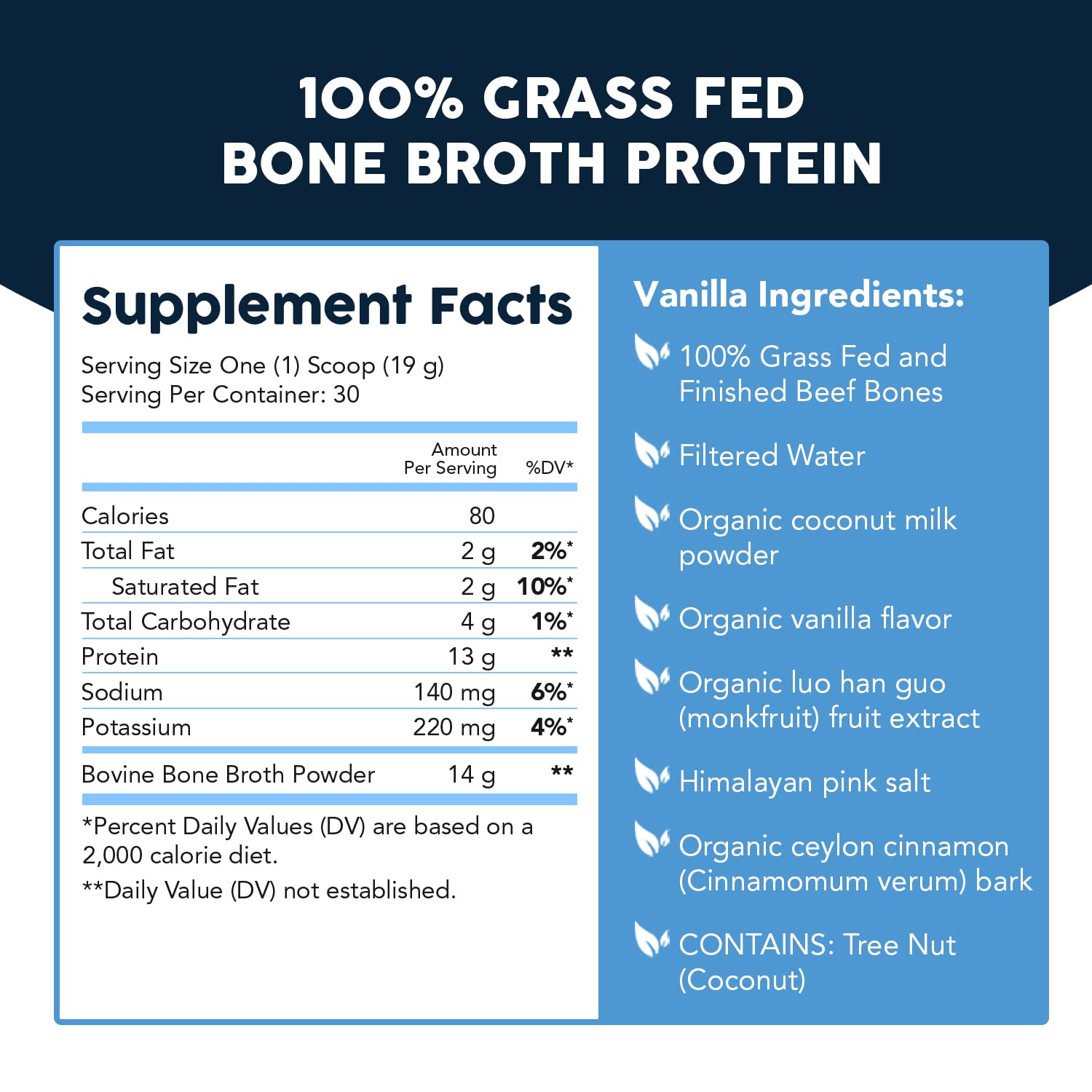 Paleovalley gluten‑free baking with vanilla bone broth powder