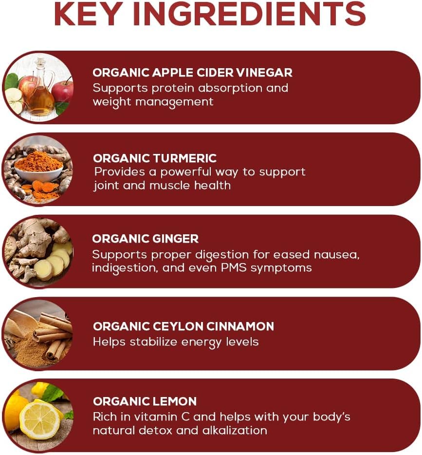 Paleovalley organic blend of turmeric, ginger, cinnamon, lemon for wellness