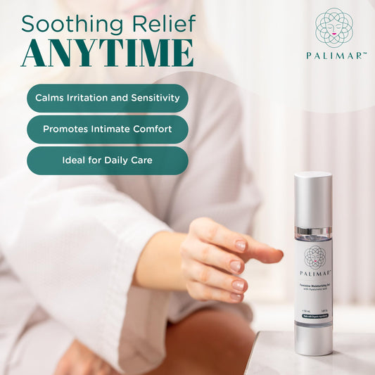 PALIMAR 50ml tube packaging ready for discreet daily care.
