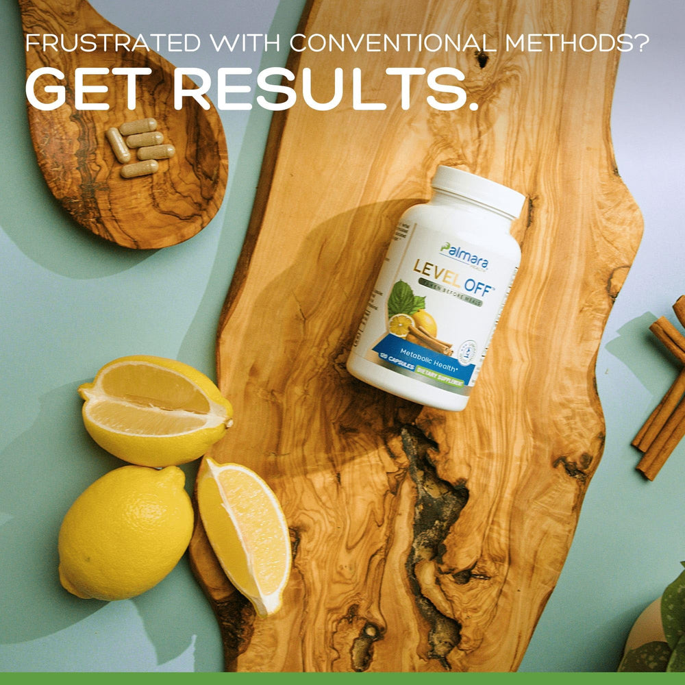 Lab-tested seal on Level Off implies research-based quality.