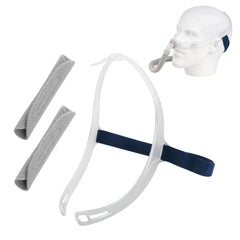 PalpitateC headgear with silicone frame secures overnight fit for Swift FX back headgear