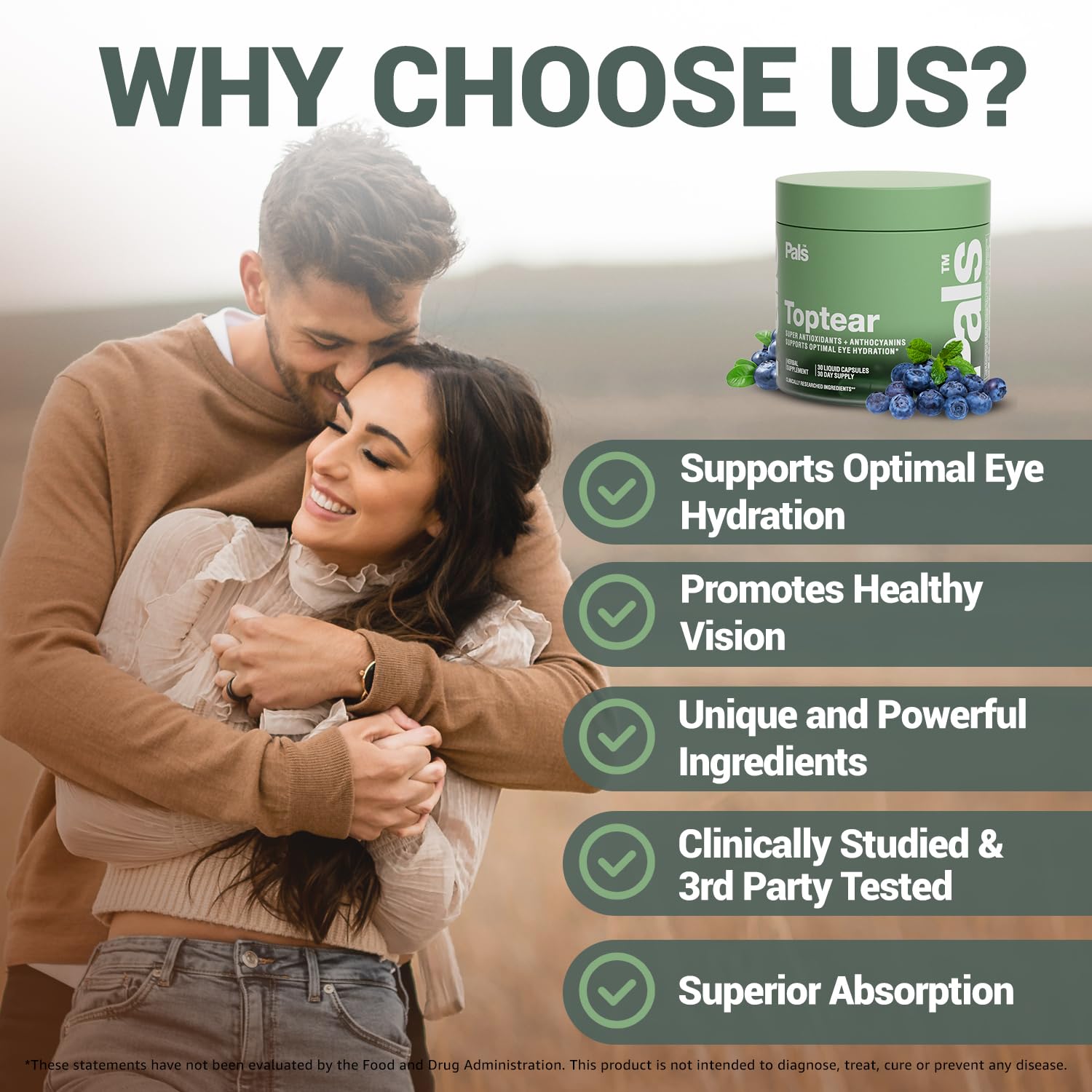 PALS USA-made label signals quality and local production.