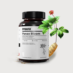 Panax Bloom Daily Breathing bottle pour for convenient daily use and respiratory support.