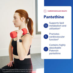 Pantethine bottle pour shot ready for everyday supplementation.