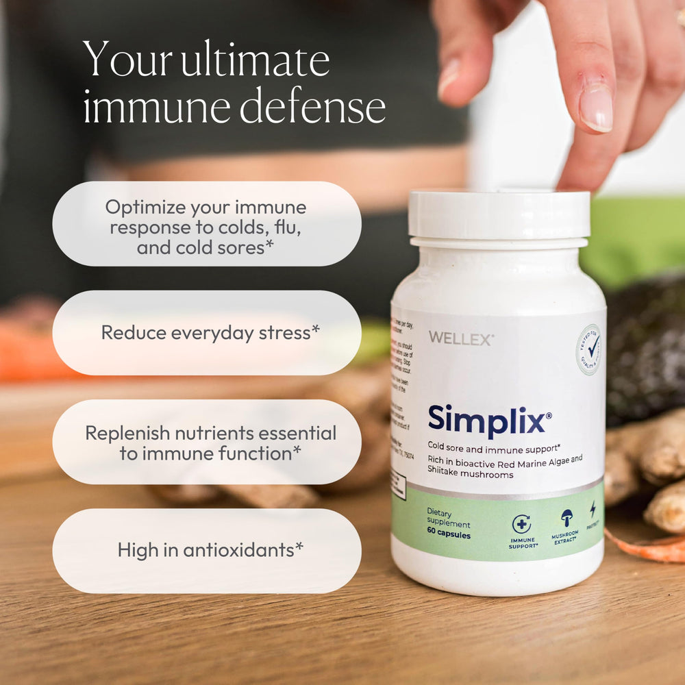 Papillex Simplix bottle on table ready for daily use