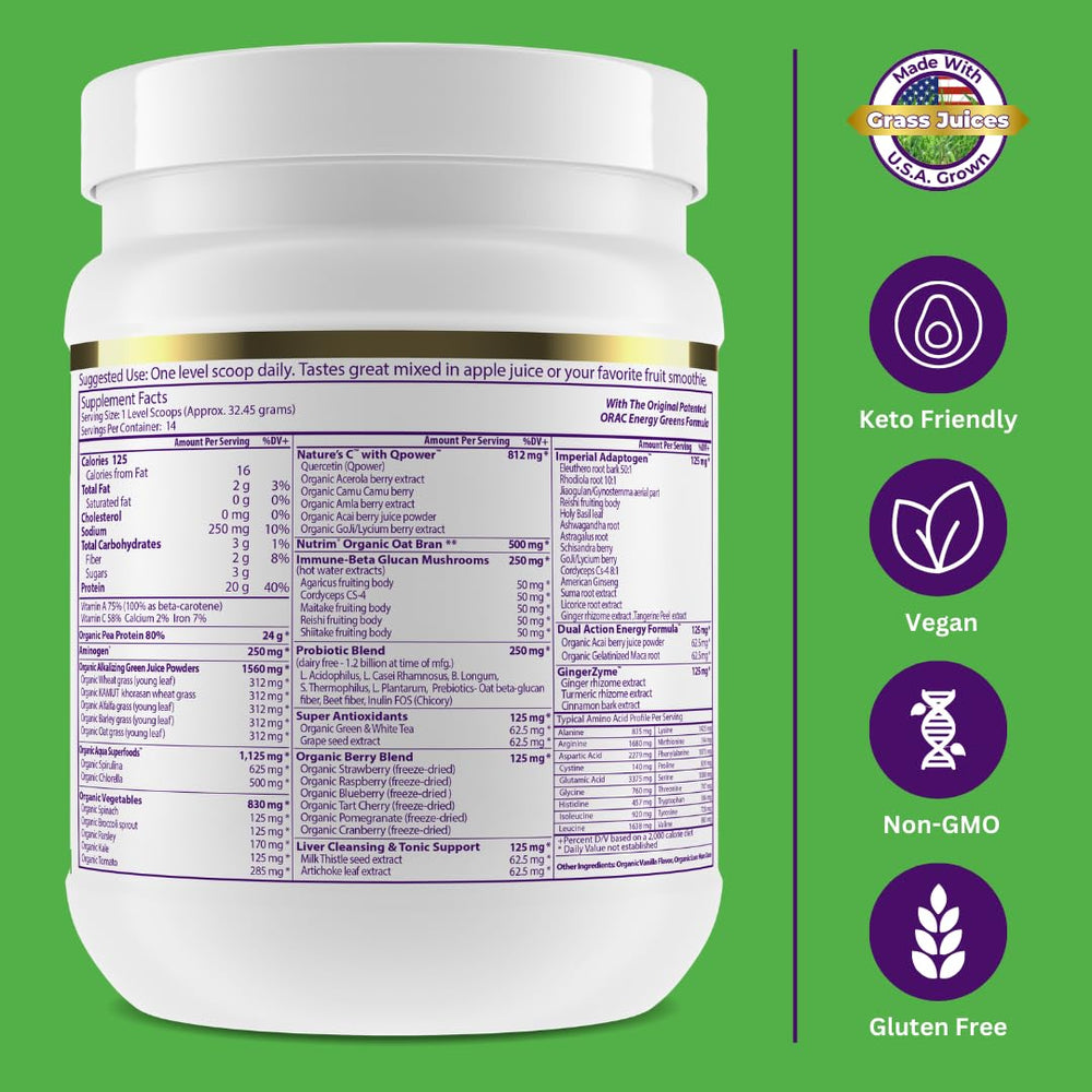 Paradise Herbs gluten-free, non-GMO formula with no fillers or binders.
