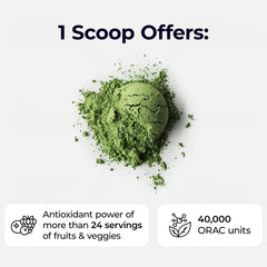 Paradise Herbs ORAC Energy Greens packaging highlights gluten-free and non-GMO formula