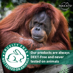 PARA'KITO Easy-Application Spray demonstrates simple, quick reapplication.