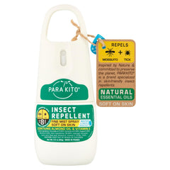 PARA'KITO Mosquito Spray packaging easy to carry while traveling