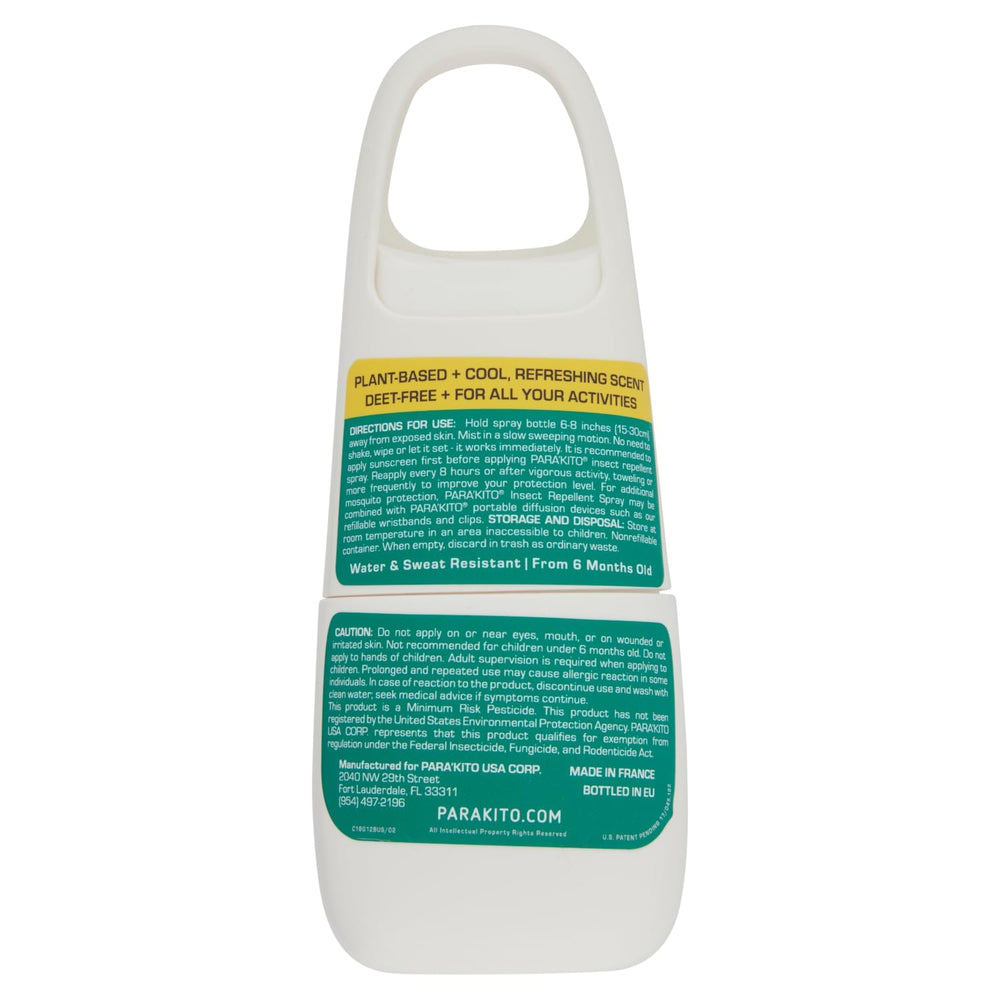 PARA'KITO natural ingredients including essential oils for skin-friendly protection