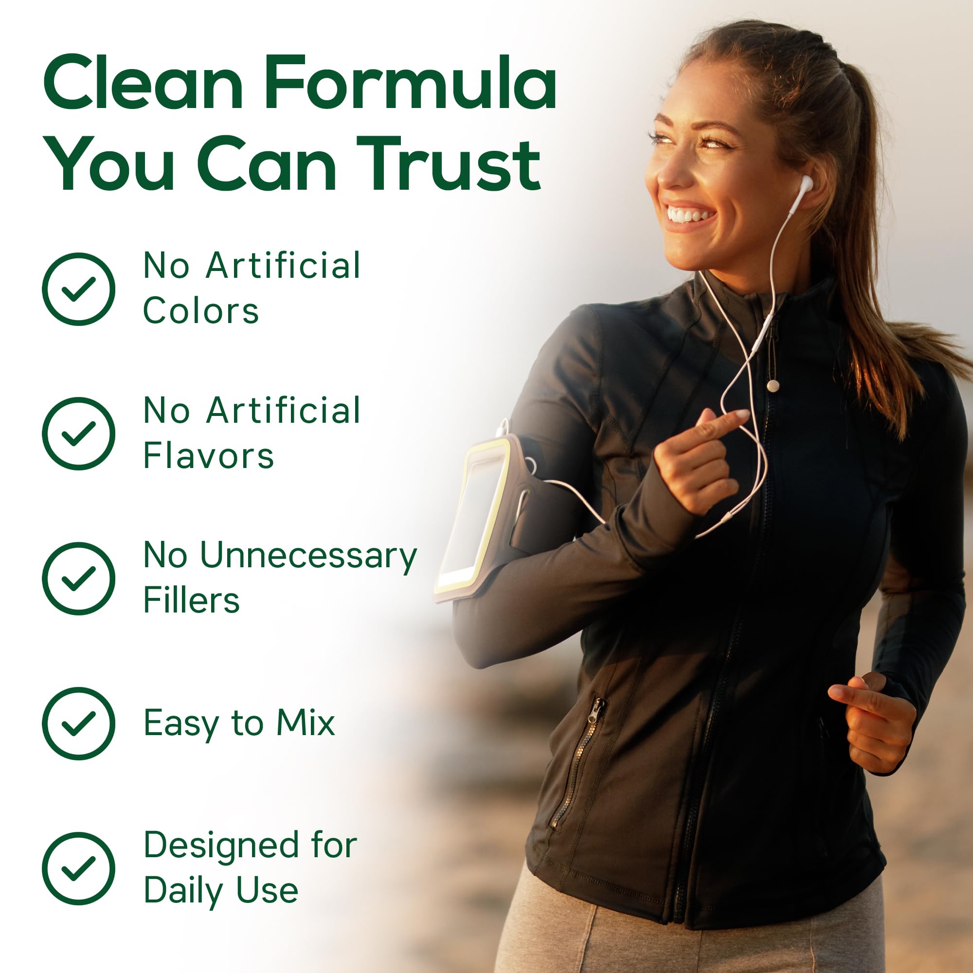 Parker Naturals Boost UltraGreens daily-use scene suggests simple incorporation into routines