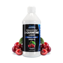 Parker Naturals L-Carnitine liquid bottle highlights the 5000 mg formula for daily energy support.