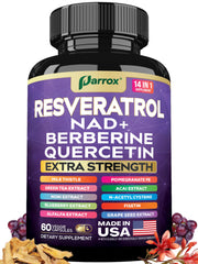 Parrox 14-in-1 bottle with capsules for daily wellness
