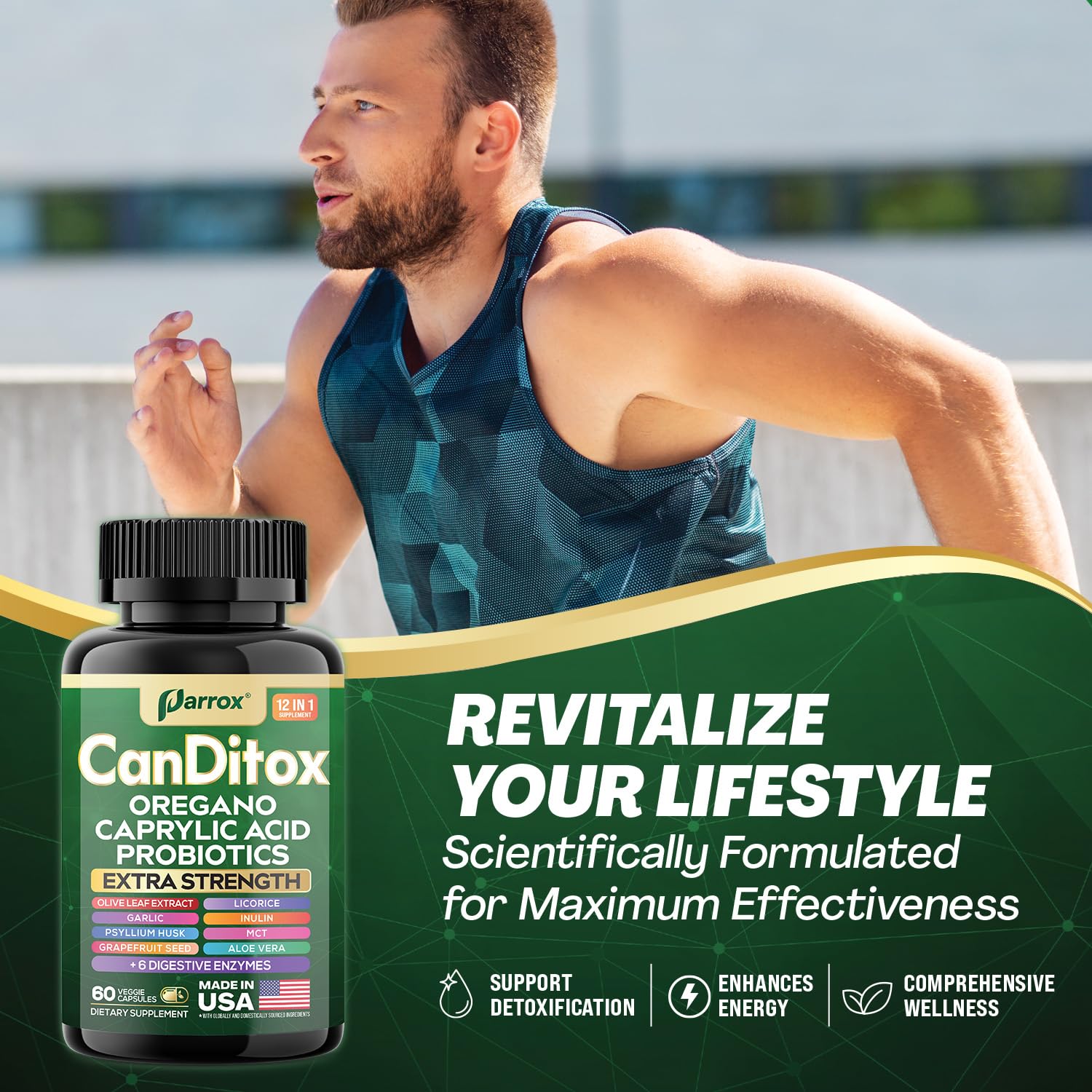 Showcase aloe vera, psyllium husk, and licorice components in capsules.