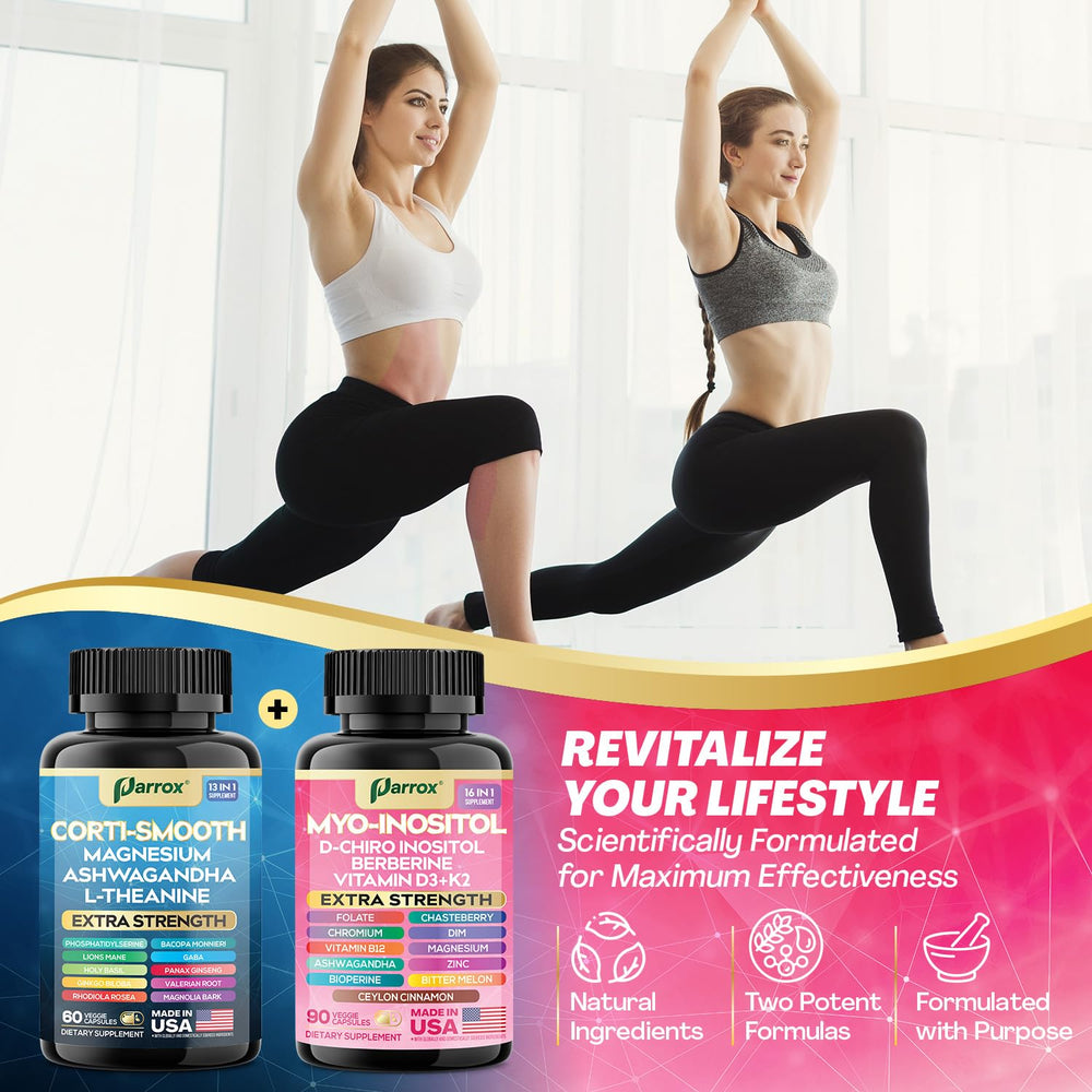 Parrox capsules closeup emphasizes easy-to-swallow capsules for daily use