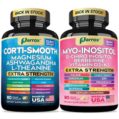 Parrox cortisol 13-in-1 bottle for daily balance and focus.