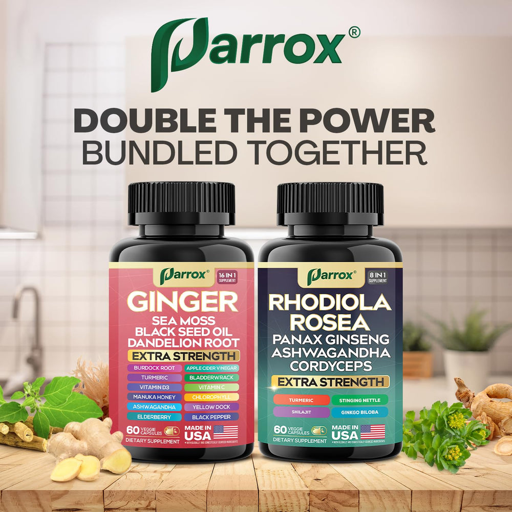 Parrox Dynamic Duo daily-regimen layout suggests consistency and routine