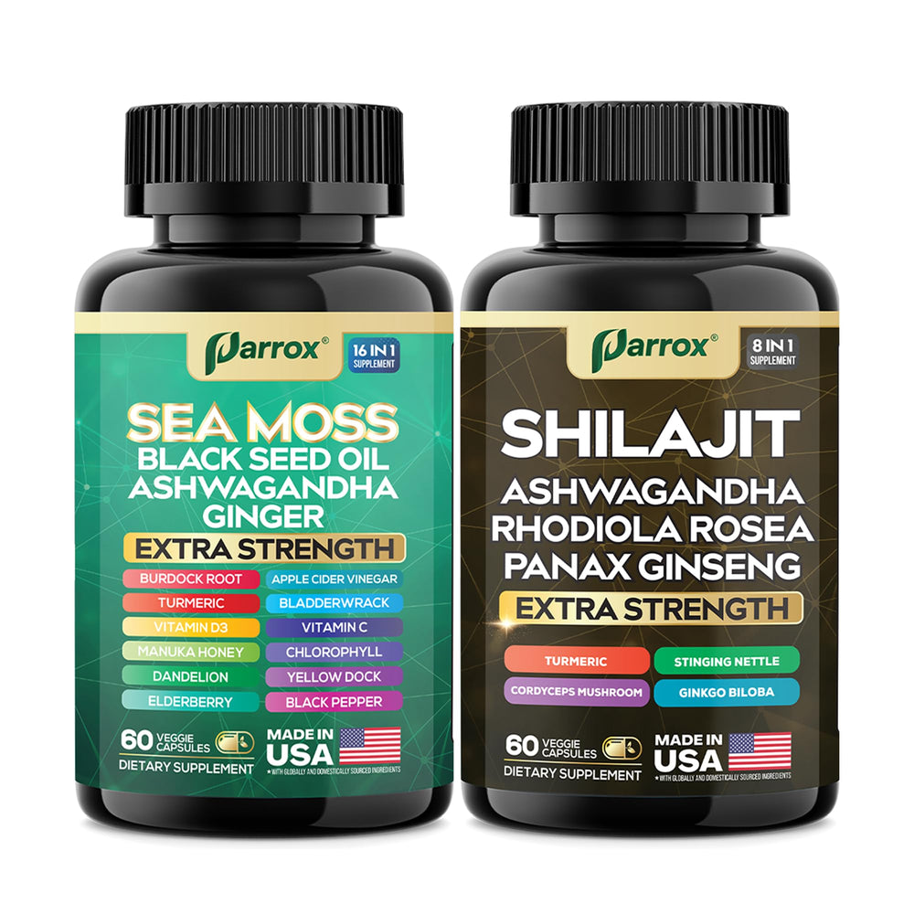 Parrox Rhodiola Rosea capsules support stress resilience and clarity