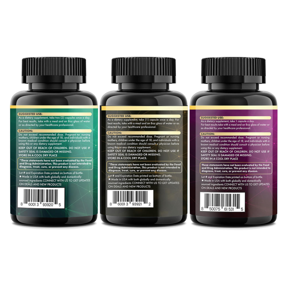 Parrox Vision Vitality Trio packaging on neutral desk