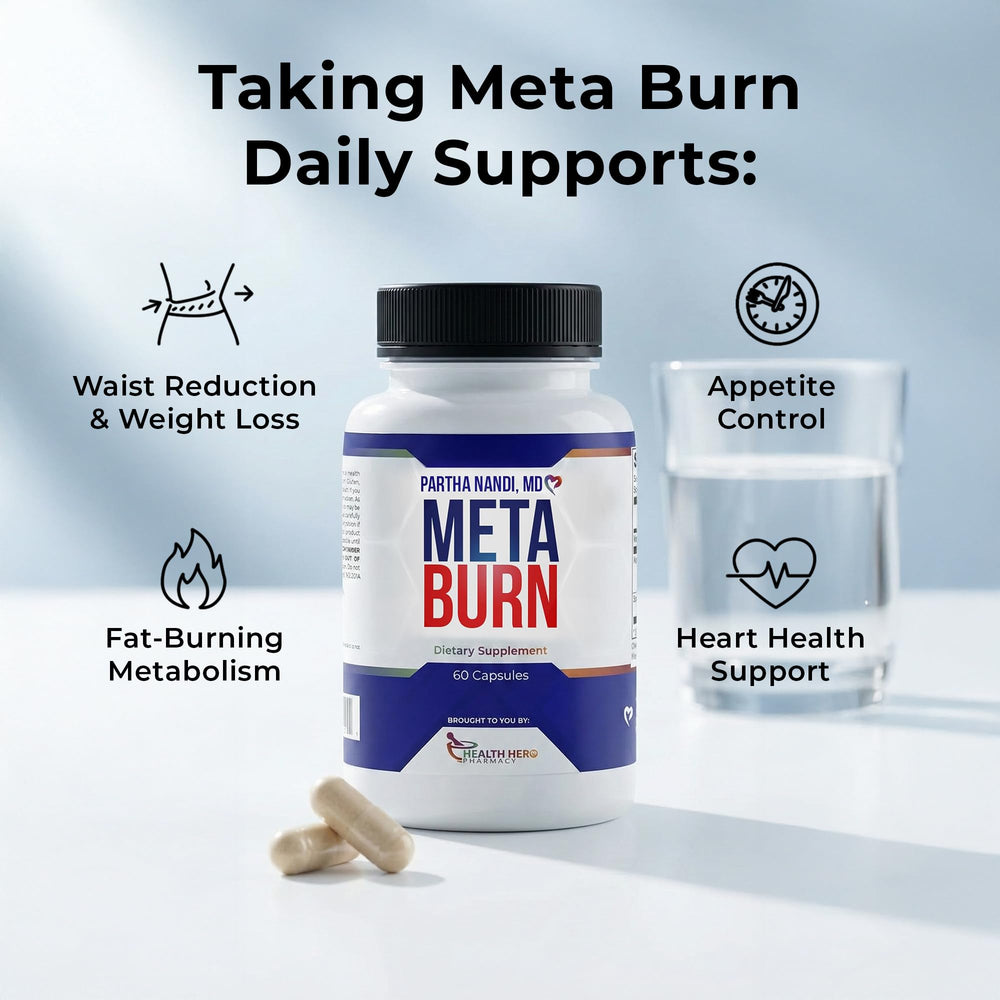 Partha Nandi, MD Meta Burn ingredient sourcing label highlights transparency.