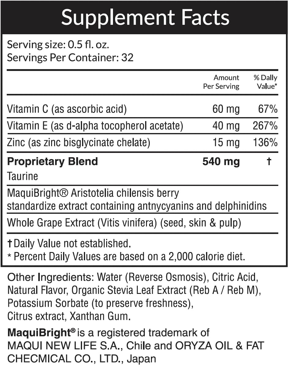 Passion 4 Life MaquiBright extract close-up highlighting antioxidants for eye wellness