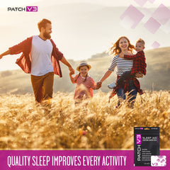 Patch V3 transdermal delivery system provides steady sleep support without pills