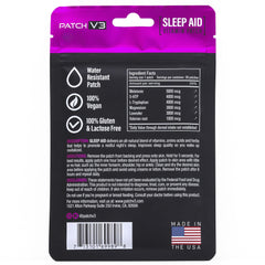 Patch V3 two-layer matrix highlights gradual delivery for consistent rest