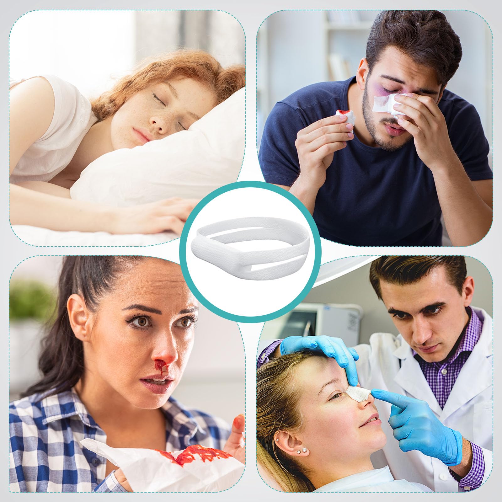 Patelai easy-cut seam design allows a tailored fit for a snug nose cover.