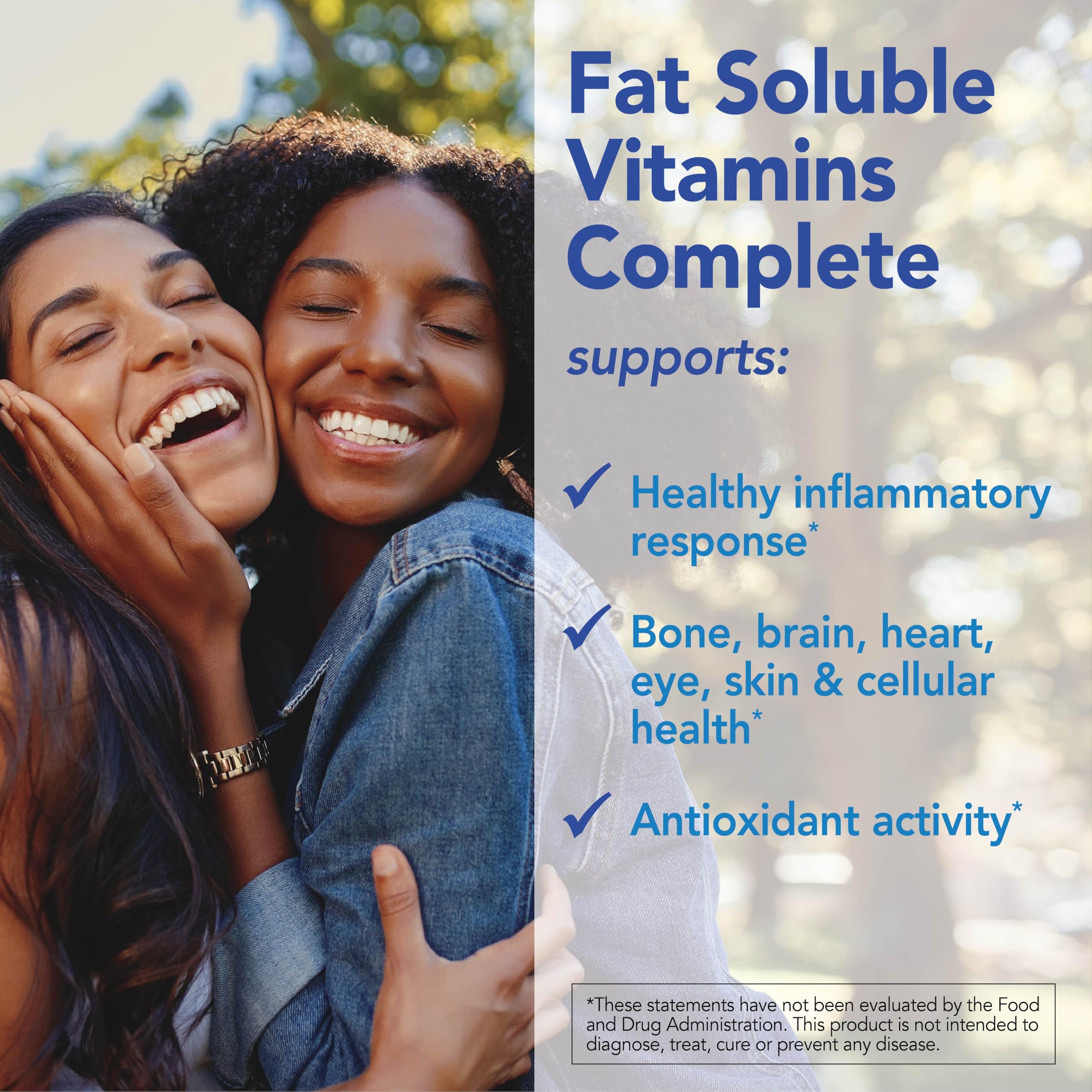 Patient One Fat Soluble Vitamins Complete packaging communicates clean, allergen-free formula.