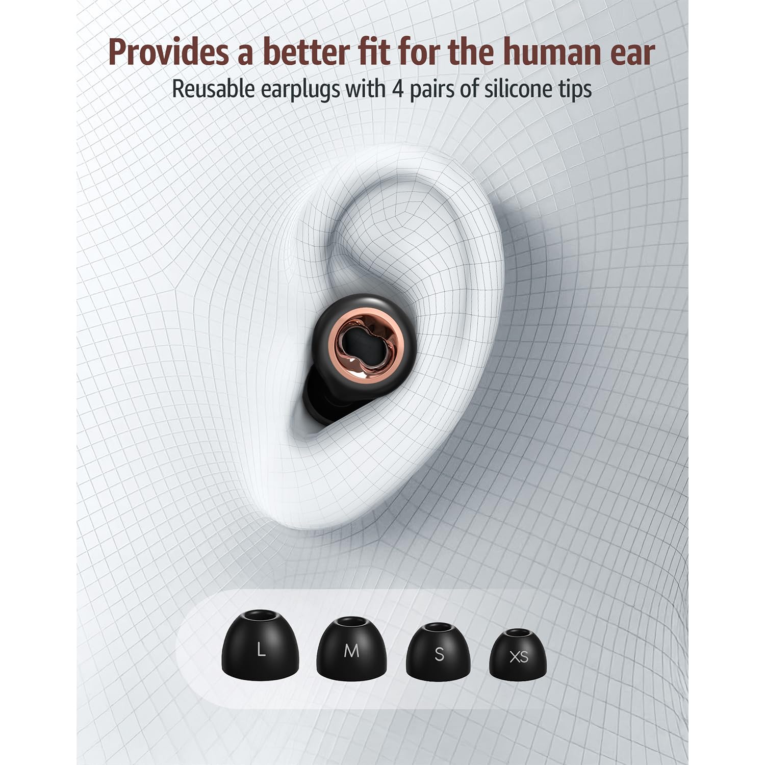 PATNRAB ear plugs memory-fit design provides comfortable side-sleep use