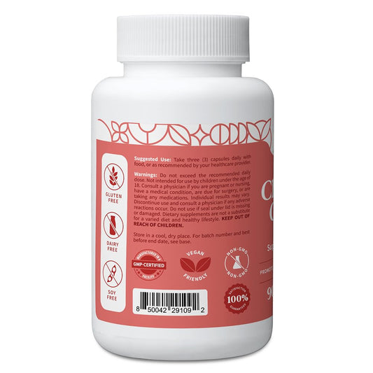 Pattern Wellness Cholesterol Complex bottle close-up highlighting vegan ingredients for clean daily support