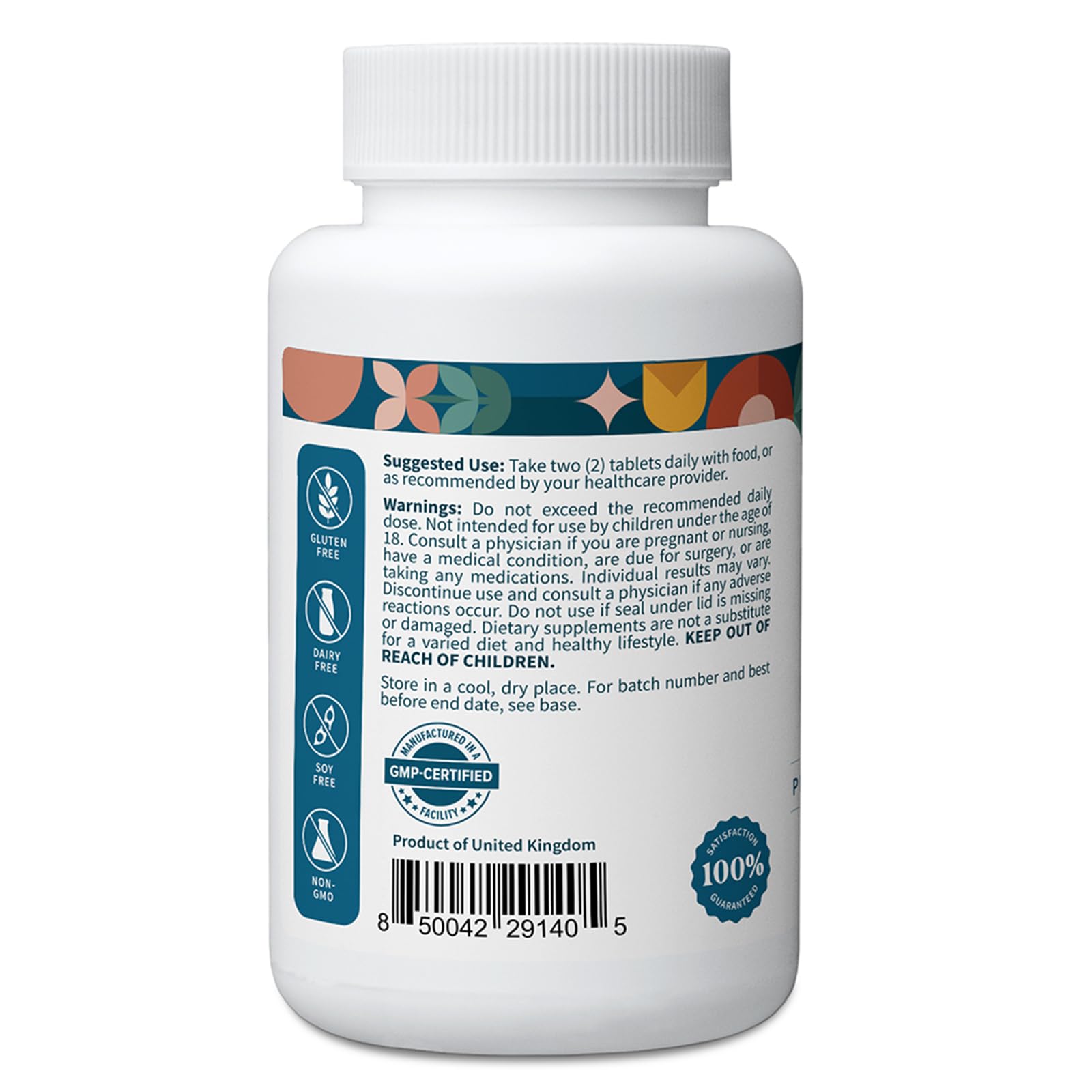 Pattern Wellness capsules close-up highlight four-key nutrients for joint support.