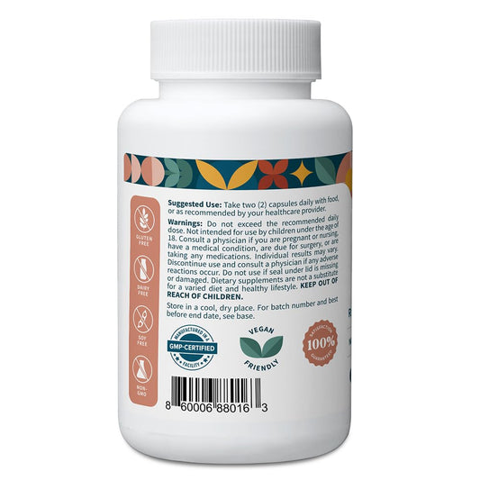 Pattern Wellness Maca capsules inner view promoting daily energy support.